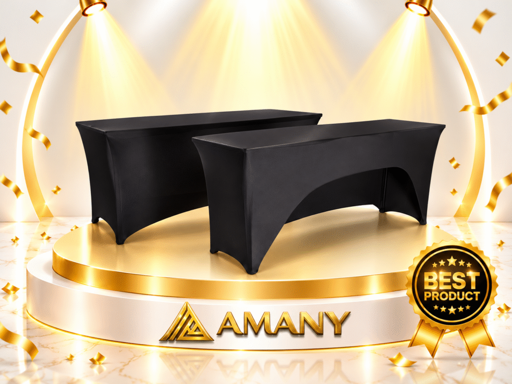 Panggung Mewah Meja Hitam AMANY